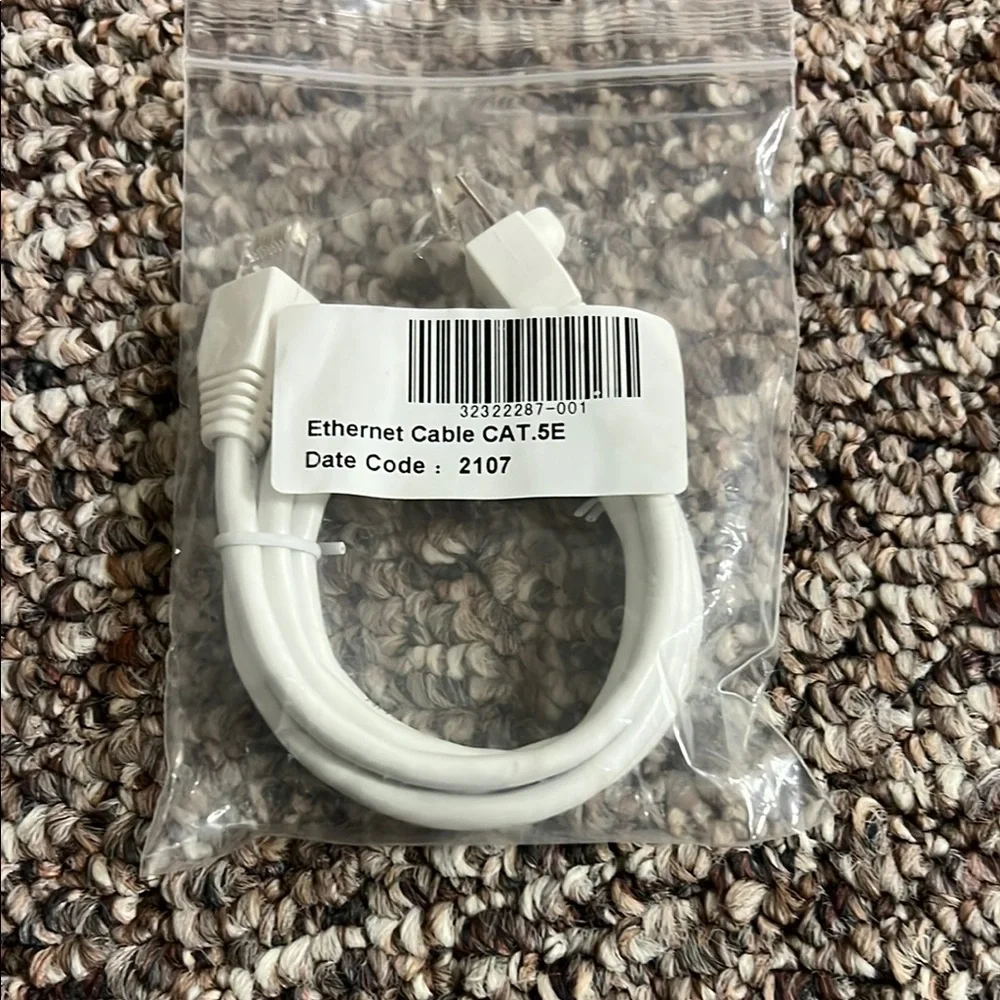 White Ethernet Cable CAT.5E